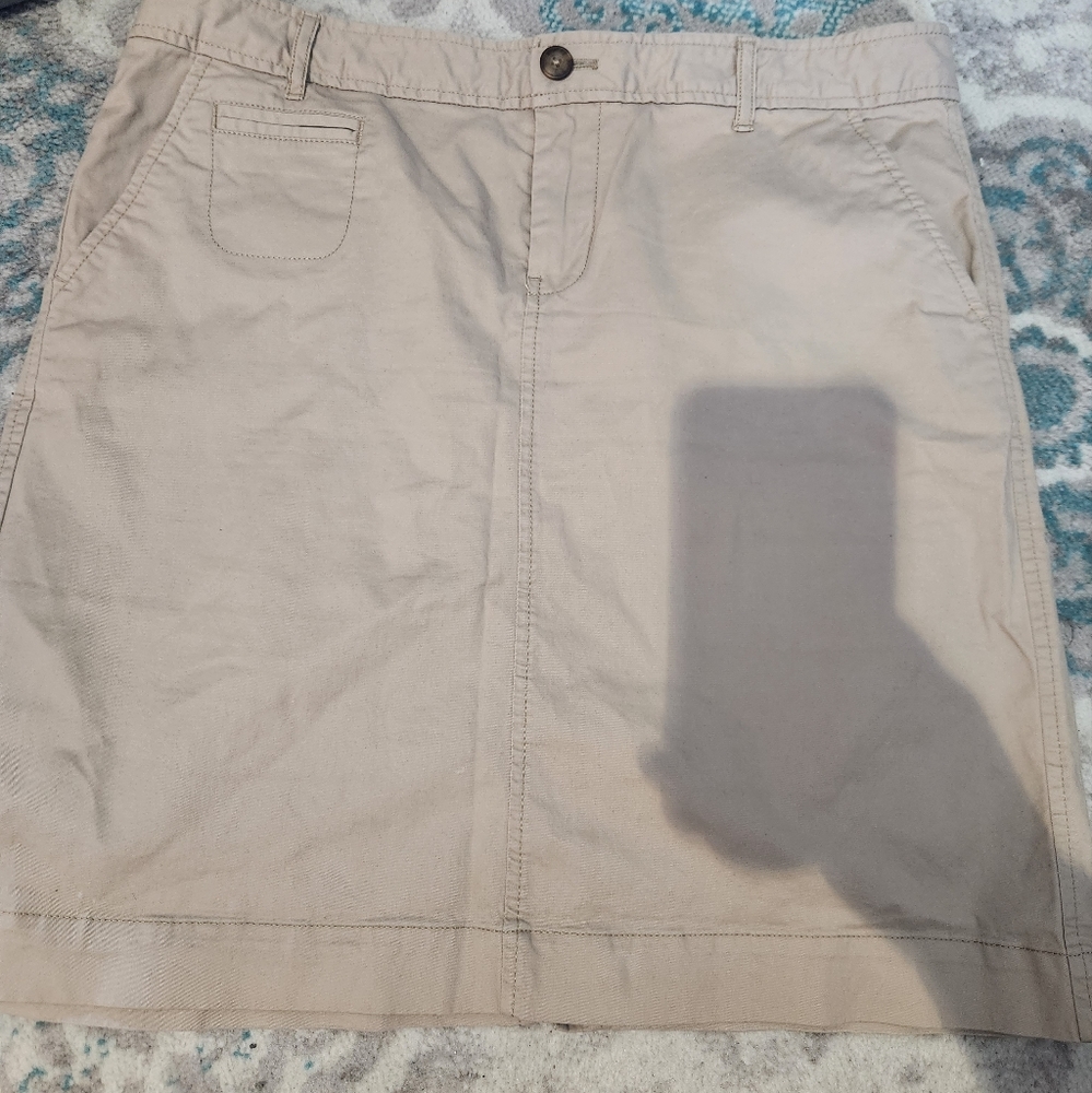 Women's Old Navy pencil skirt khaki size 13